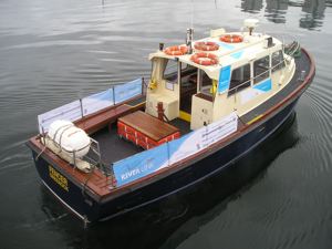 River Link boat from Glasgow to Braehead